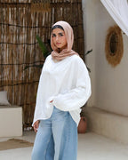 Easy To Love Blouse - White