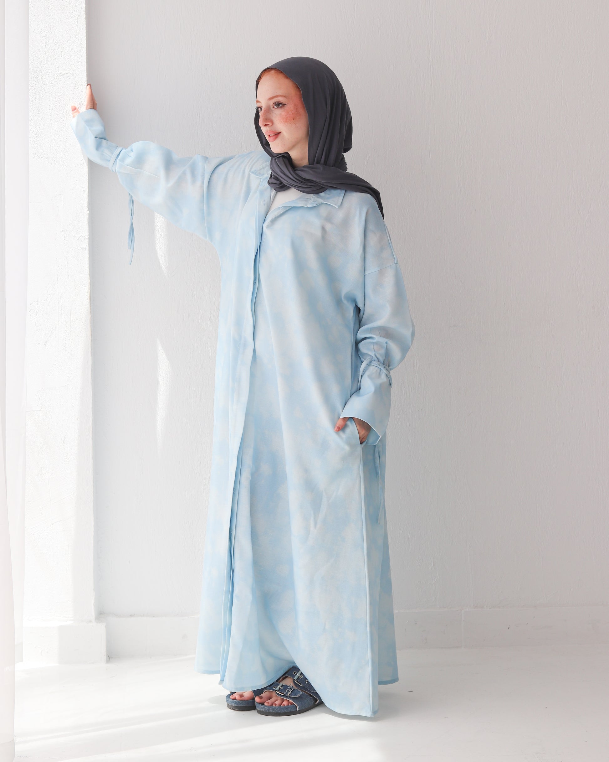 Cloud Shirt Dress