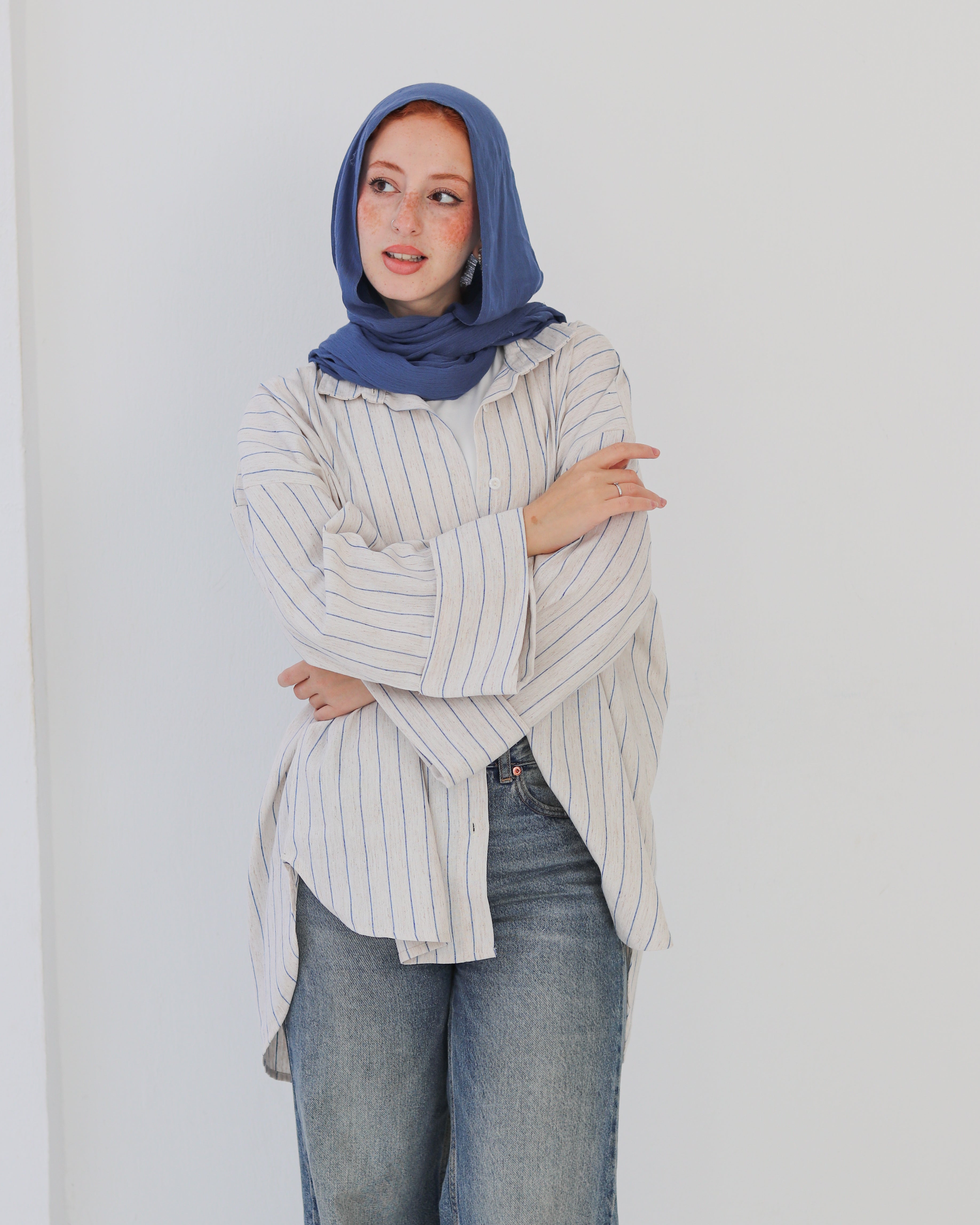 Stripped Shirt - Blue