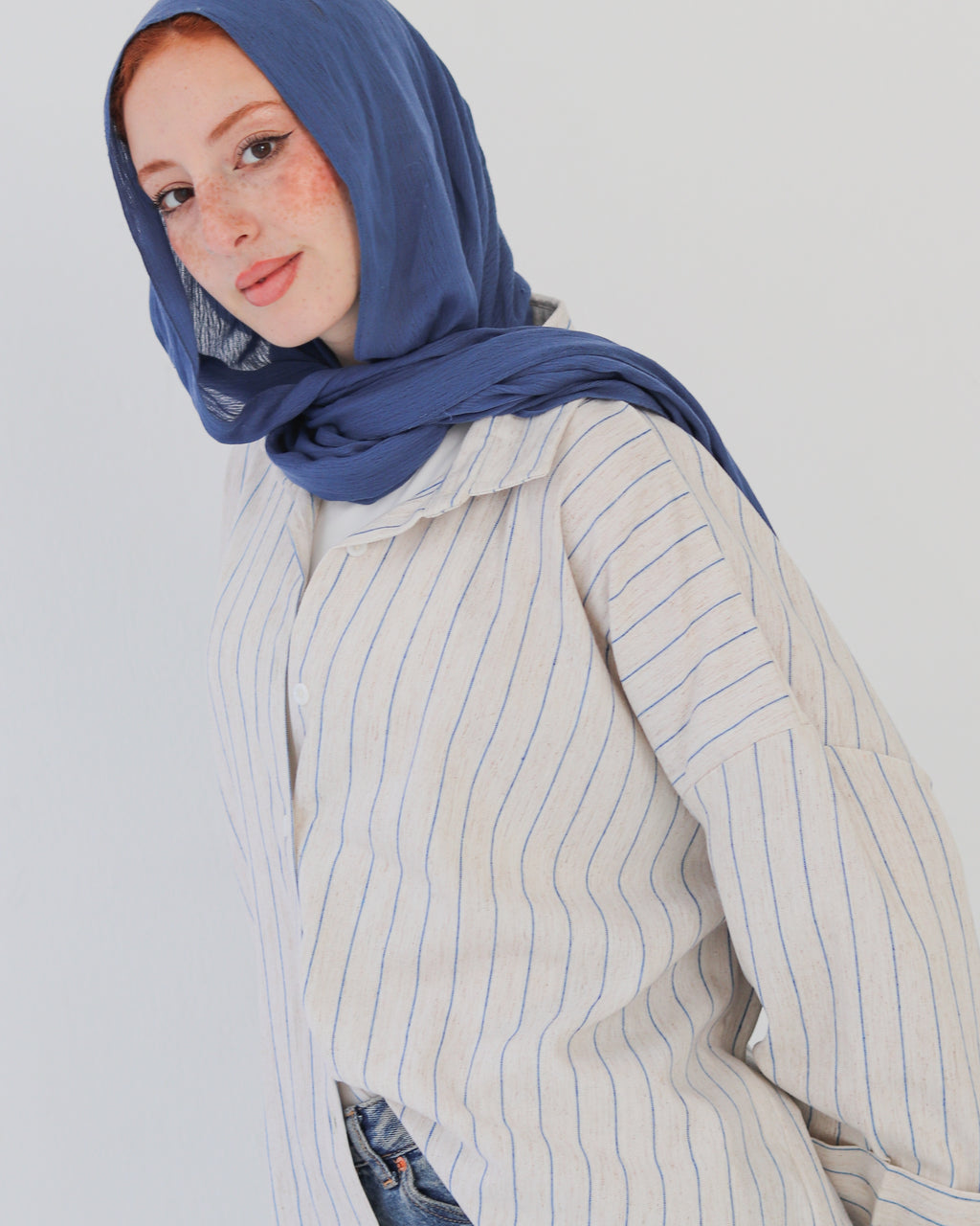 Stripped Shirt - Blue