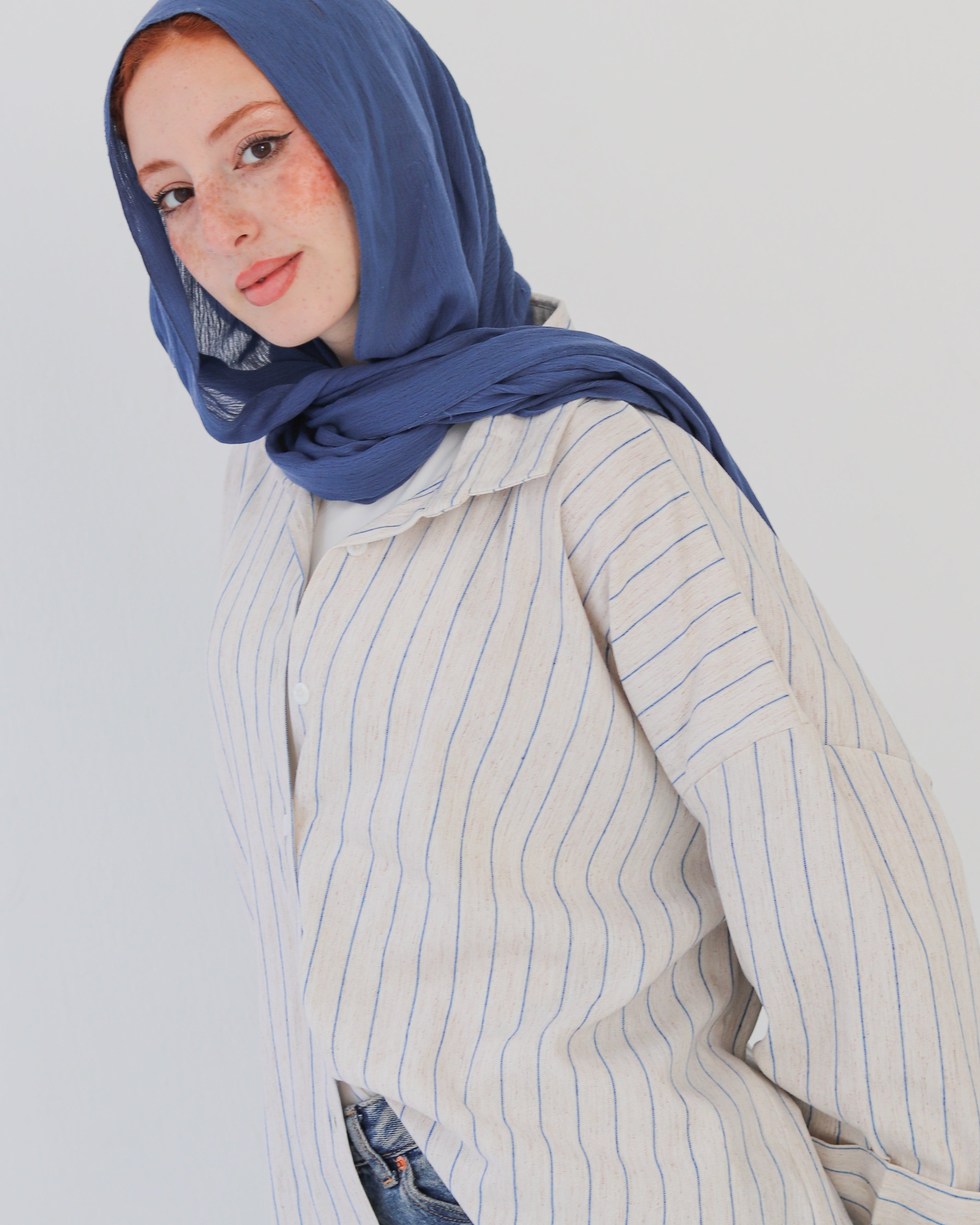 Stripped Shirt - Blue