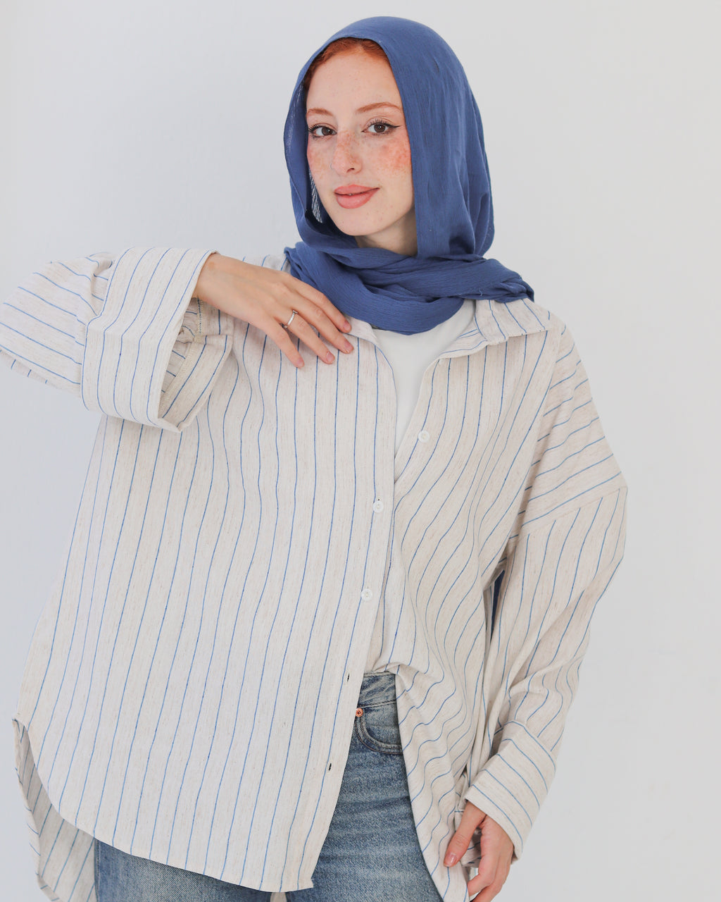 Stripped Shirt - Blue