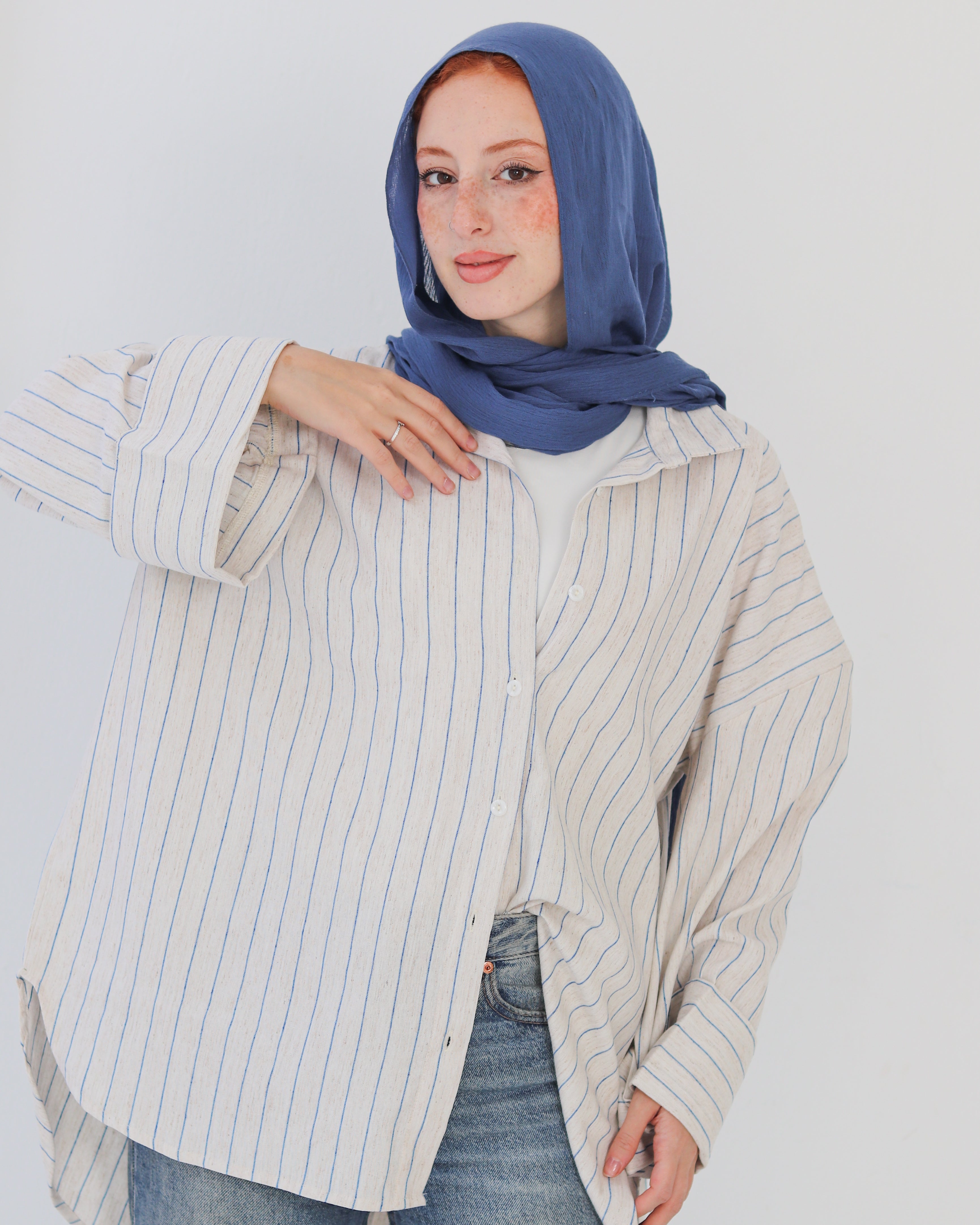 Stripped Shirt - Blue