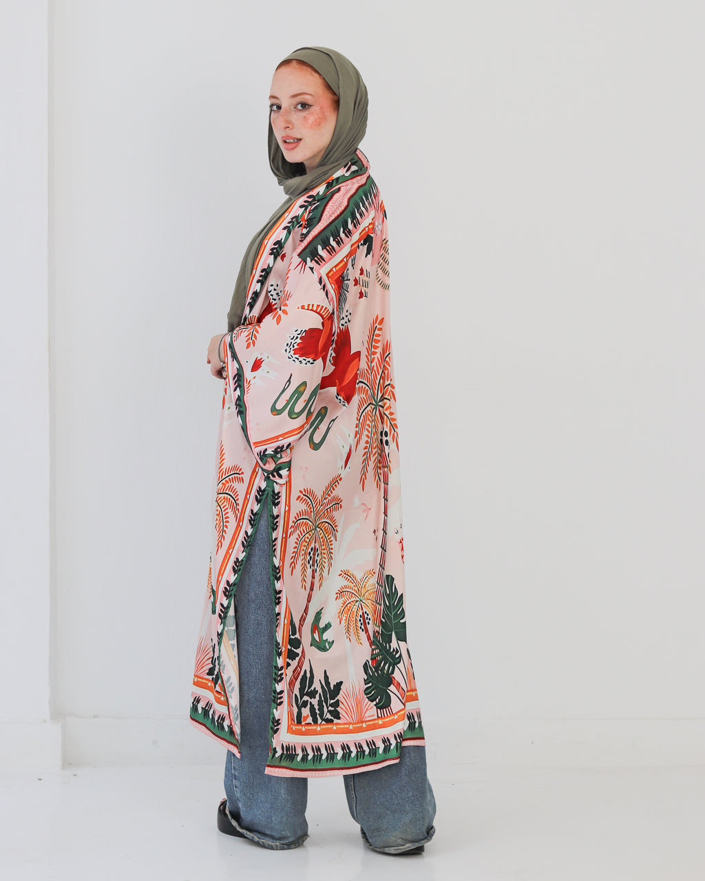 Palma Satin Cardigan