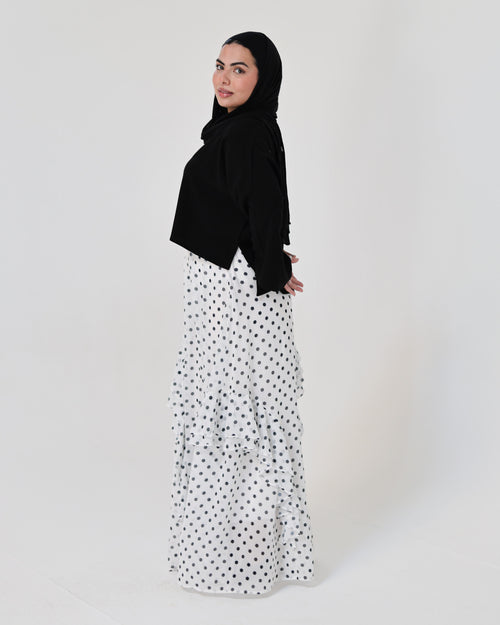 Dots ruffles Skirt