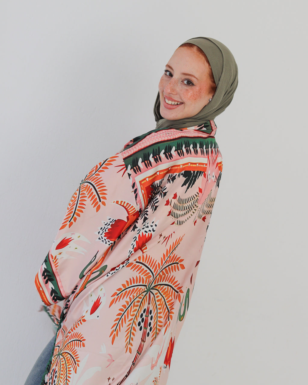 Palma Satin Cardigan