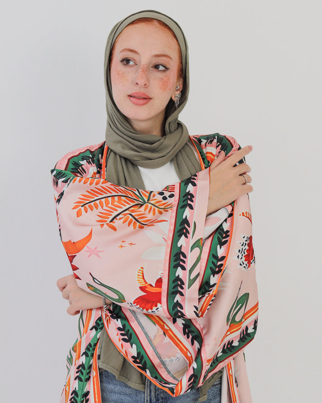 Palma Satin Cardigan