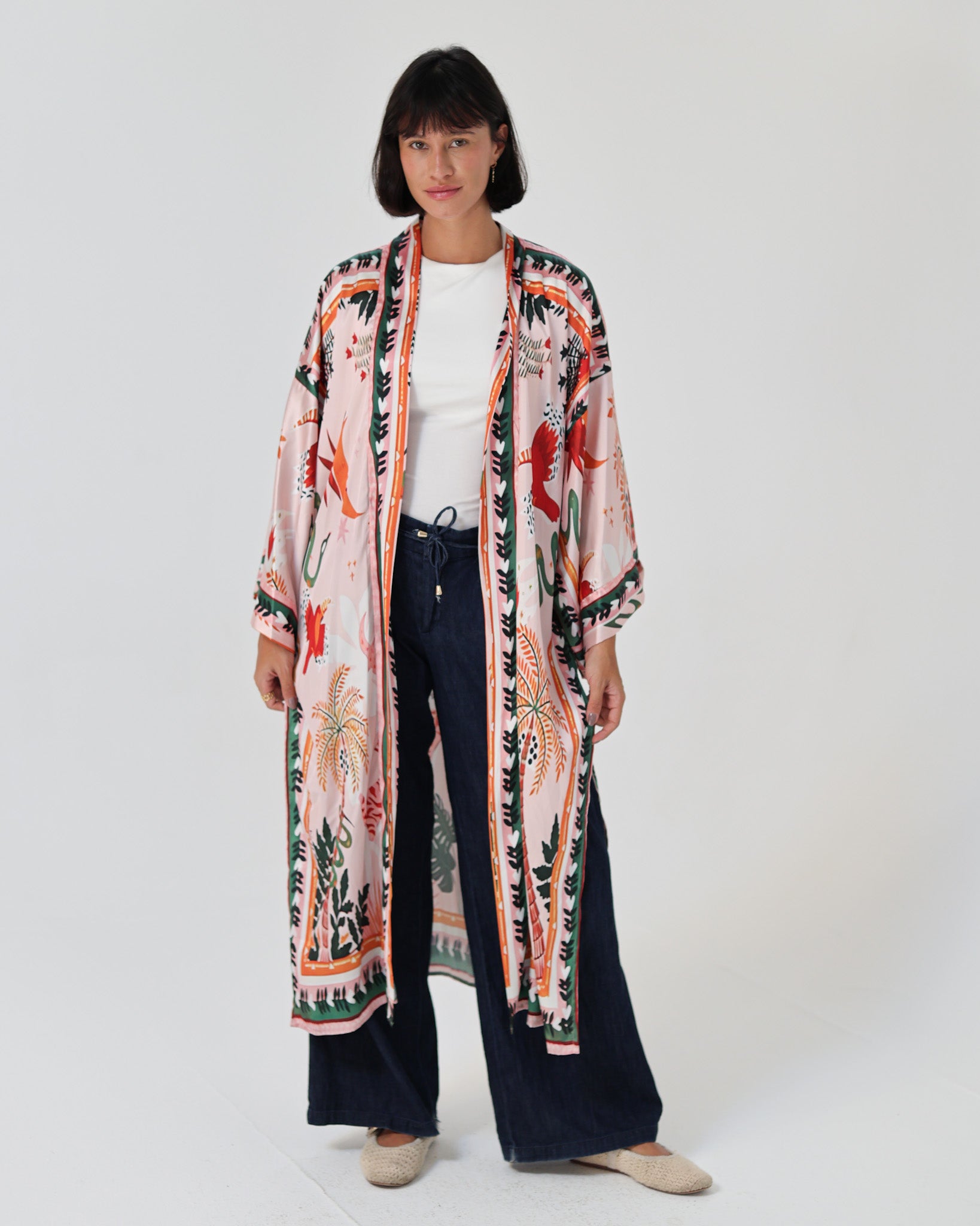 Palma Satin Cardigan