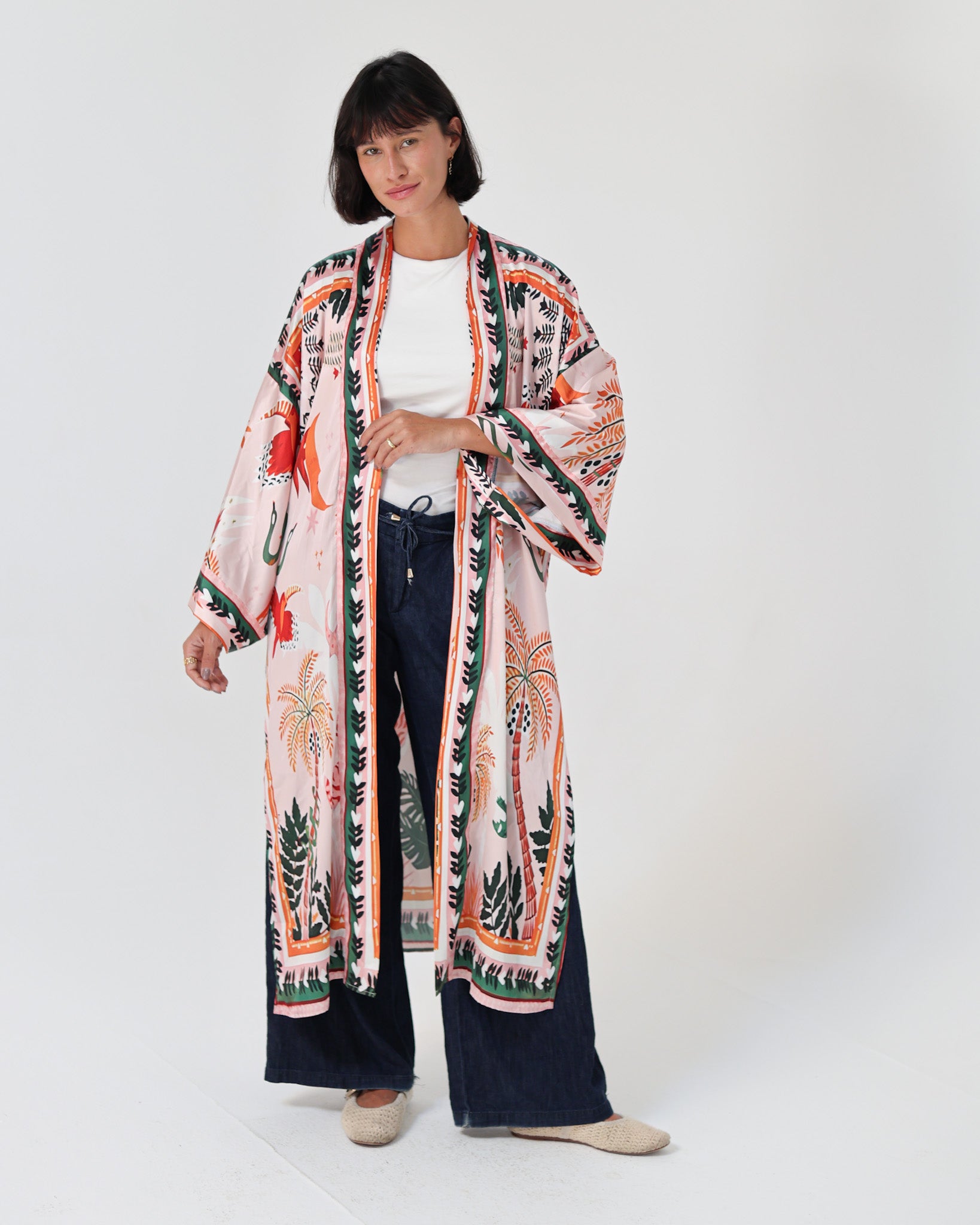 Palma Satin Cardigan
