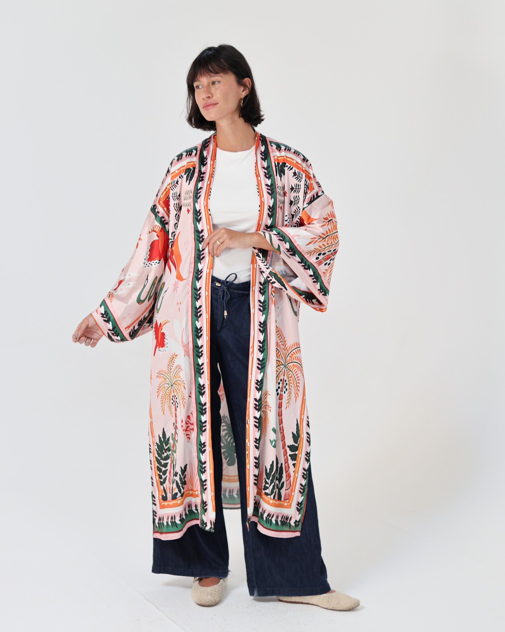 Palma Satin Cardigan