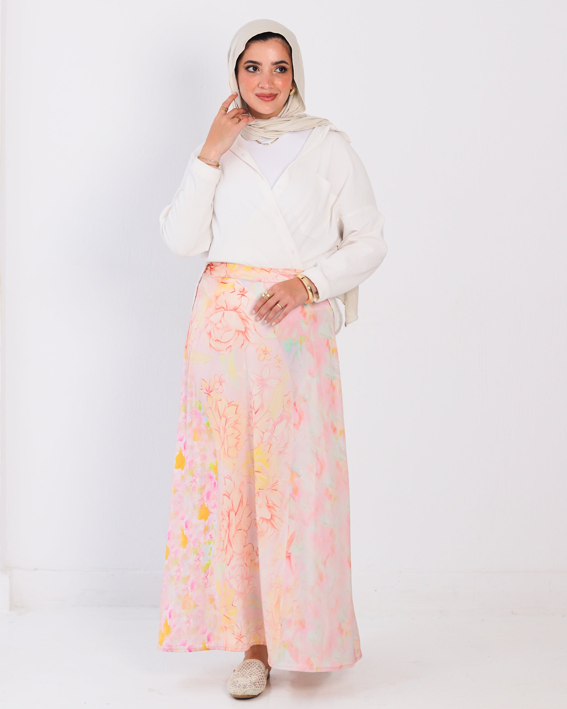 Pastel Rose Skirt