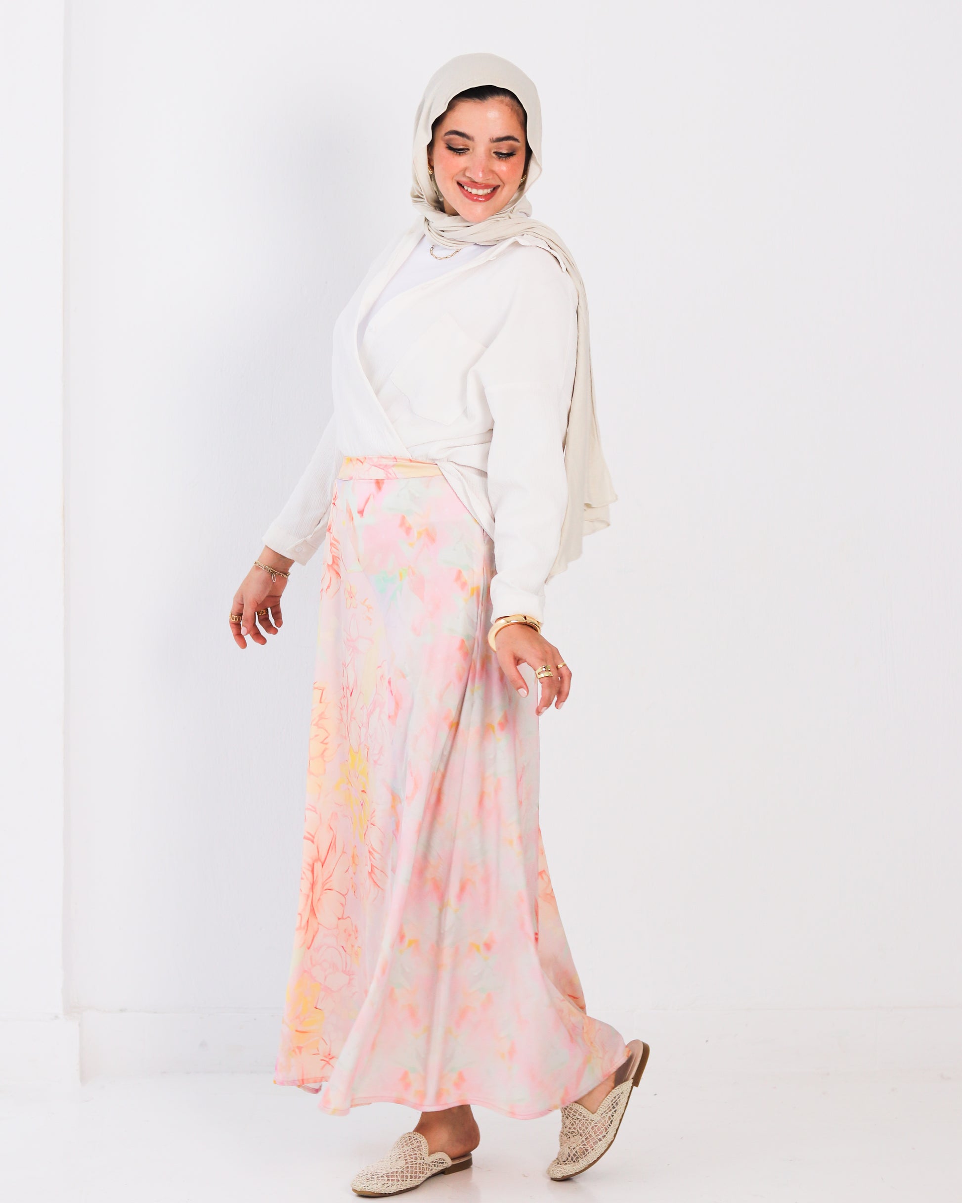 Pastel Rose Skirt