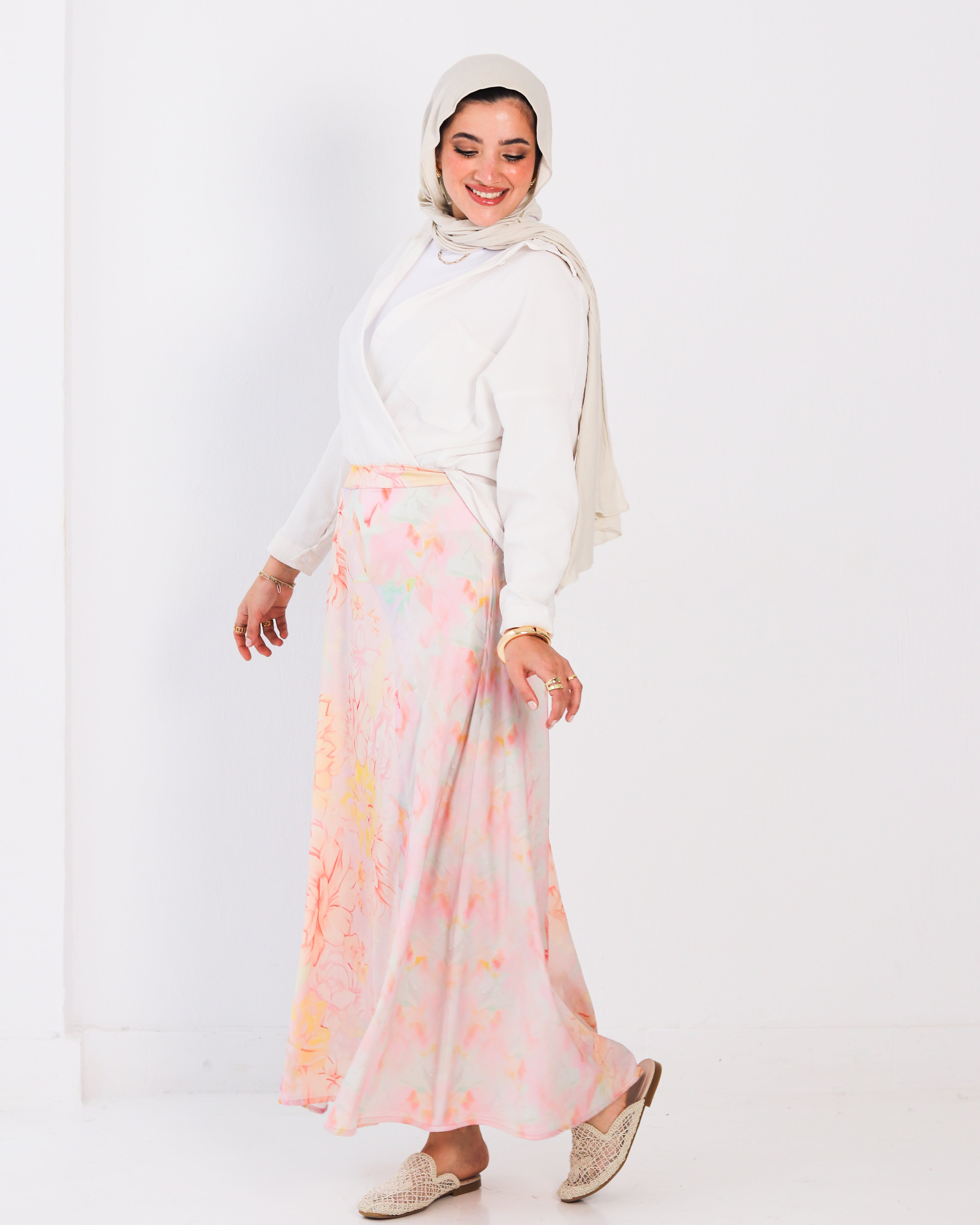 Pastel Rose Skirt