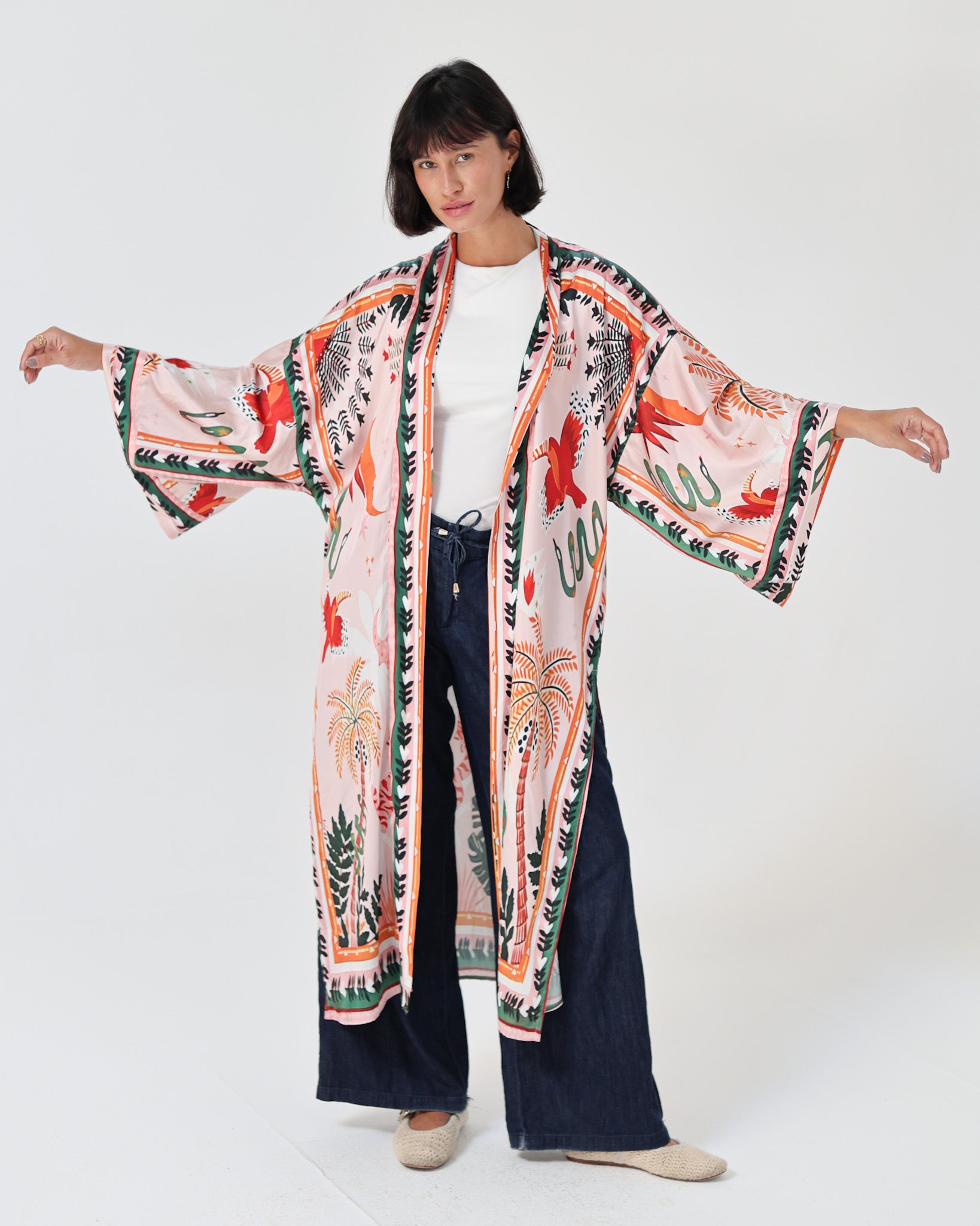 Palma Satin Cardigan