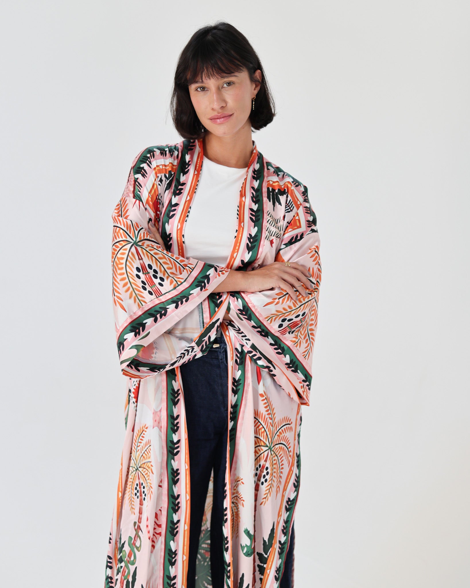 Palma Satin Cardigan