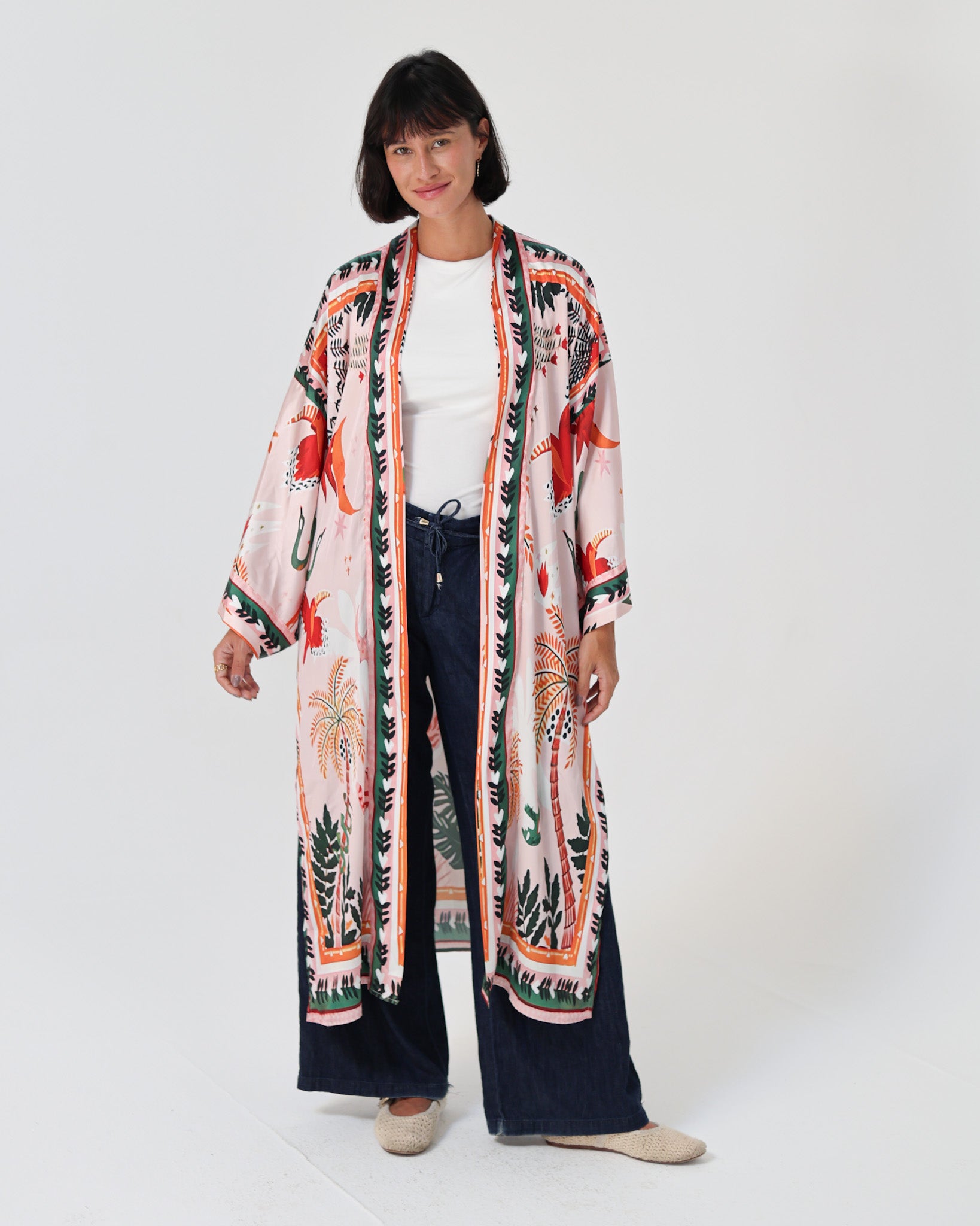 Palma Satin Cardigan