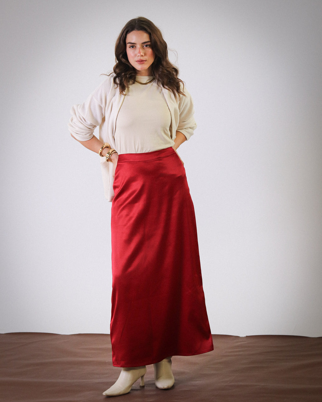 Satin Skirt