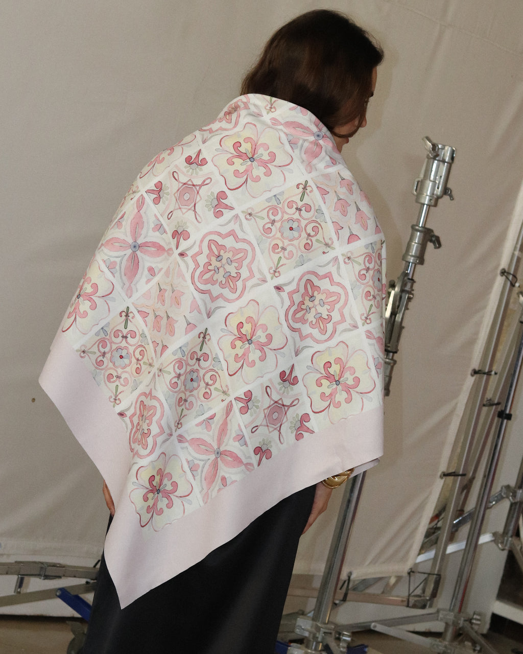 Pastel Rose Shawl