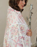Pastel Rose Shawl