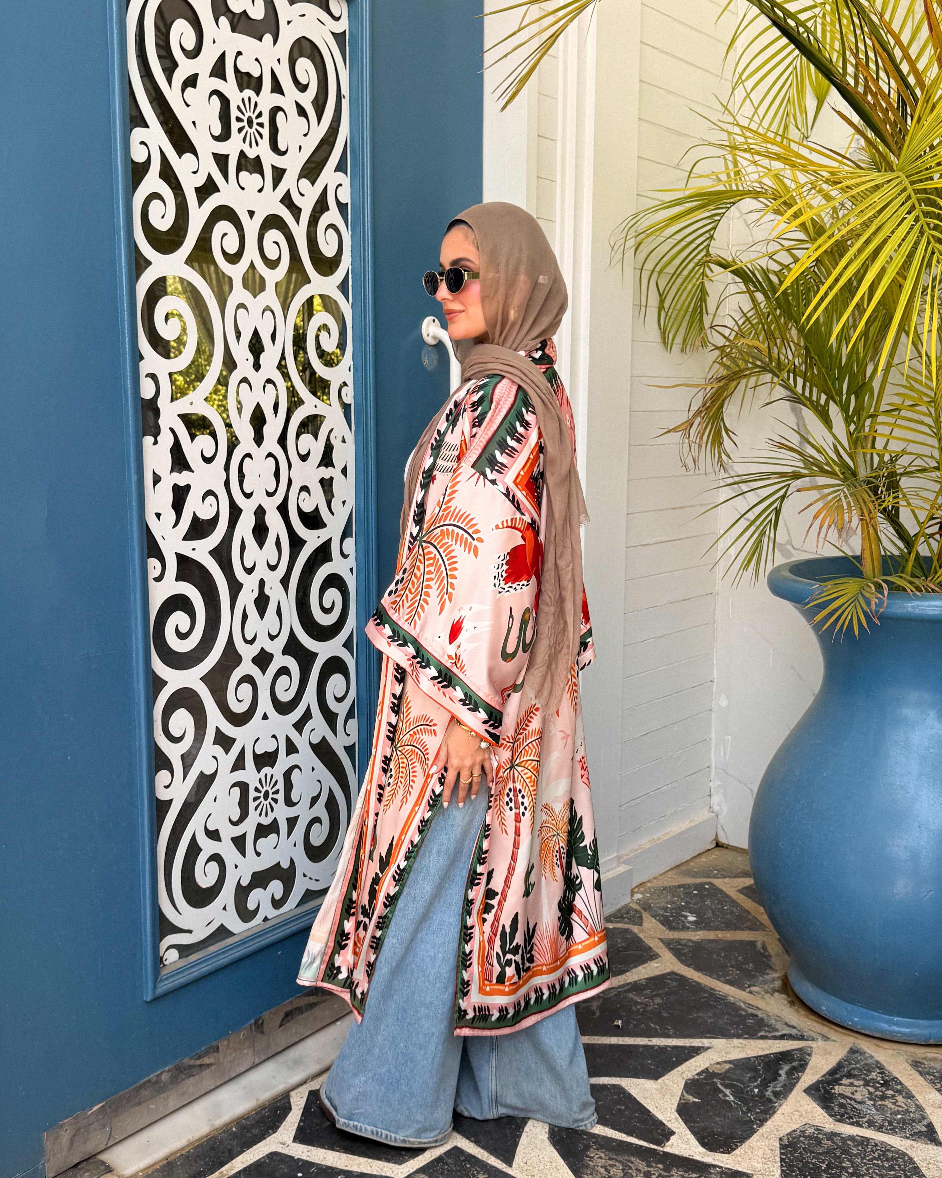 Palma Satin Cardigan