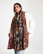 White Coca Shawl