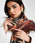 White Coca Shawl