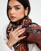 White Coca Shawl