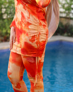 Sunset Burkini - Orange