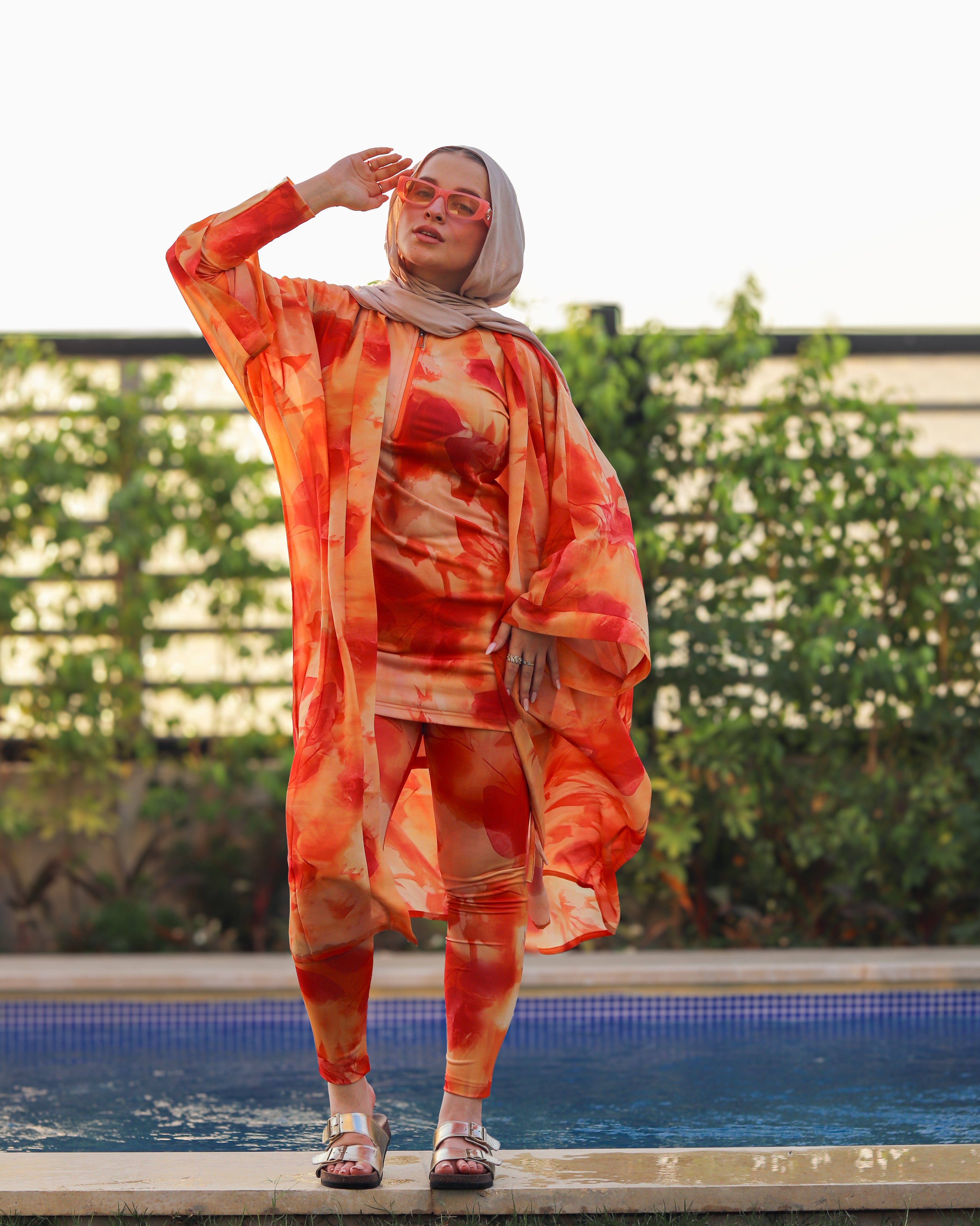 Sunset Kimono - Orange