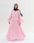Crinkled Chiffon Skirt