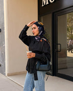 Regular Fit with round Blet Blouse