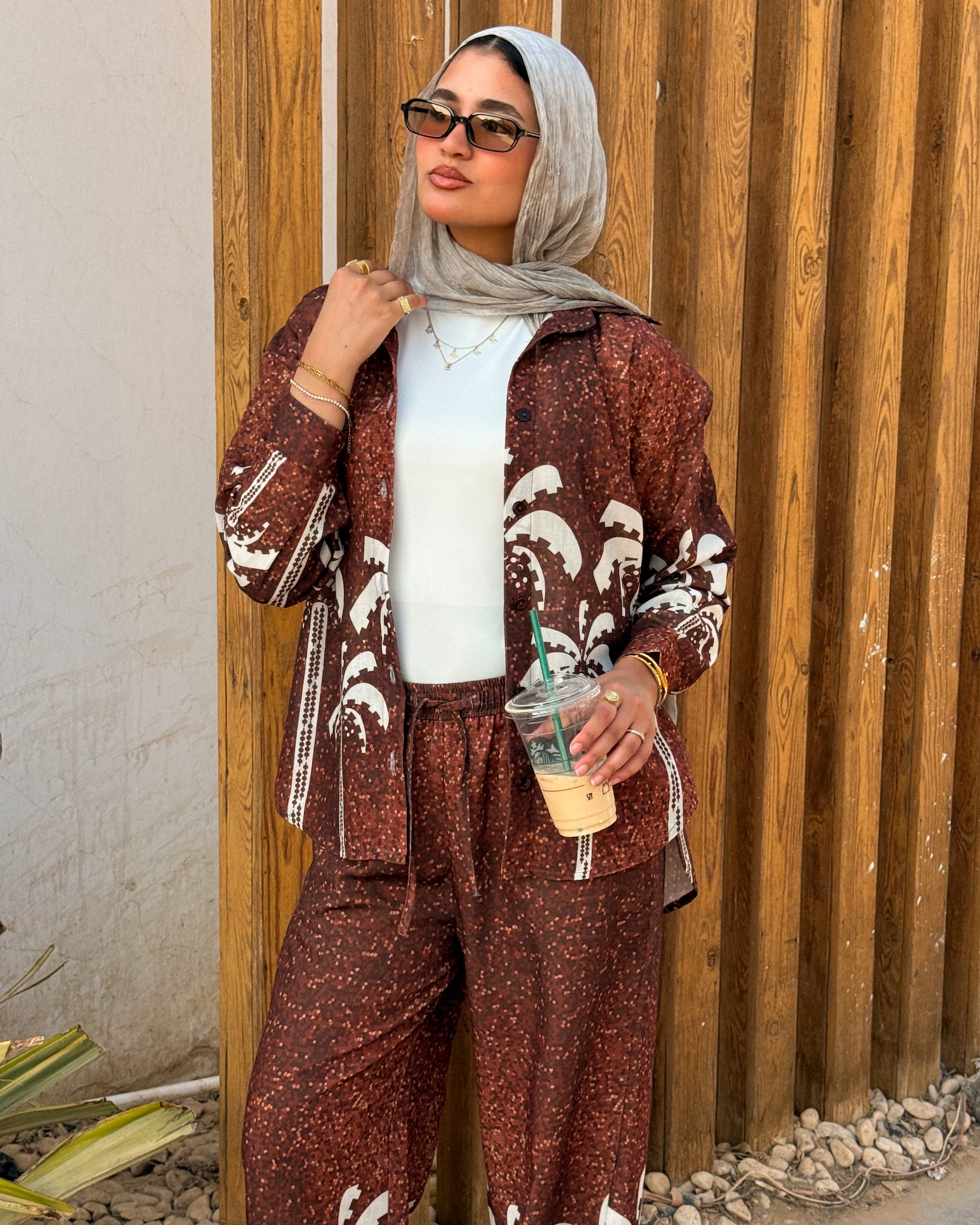 Brown Palma Set