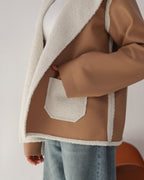 Teddy Leather Jacket