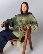 Regular Fit with round Blet Blouse