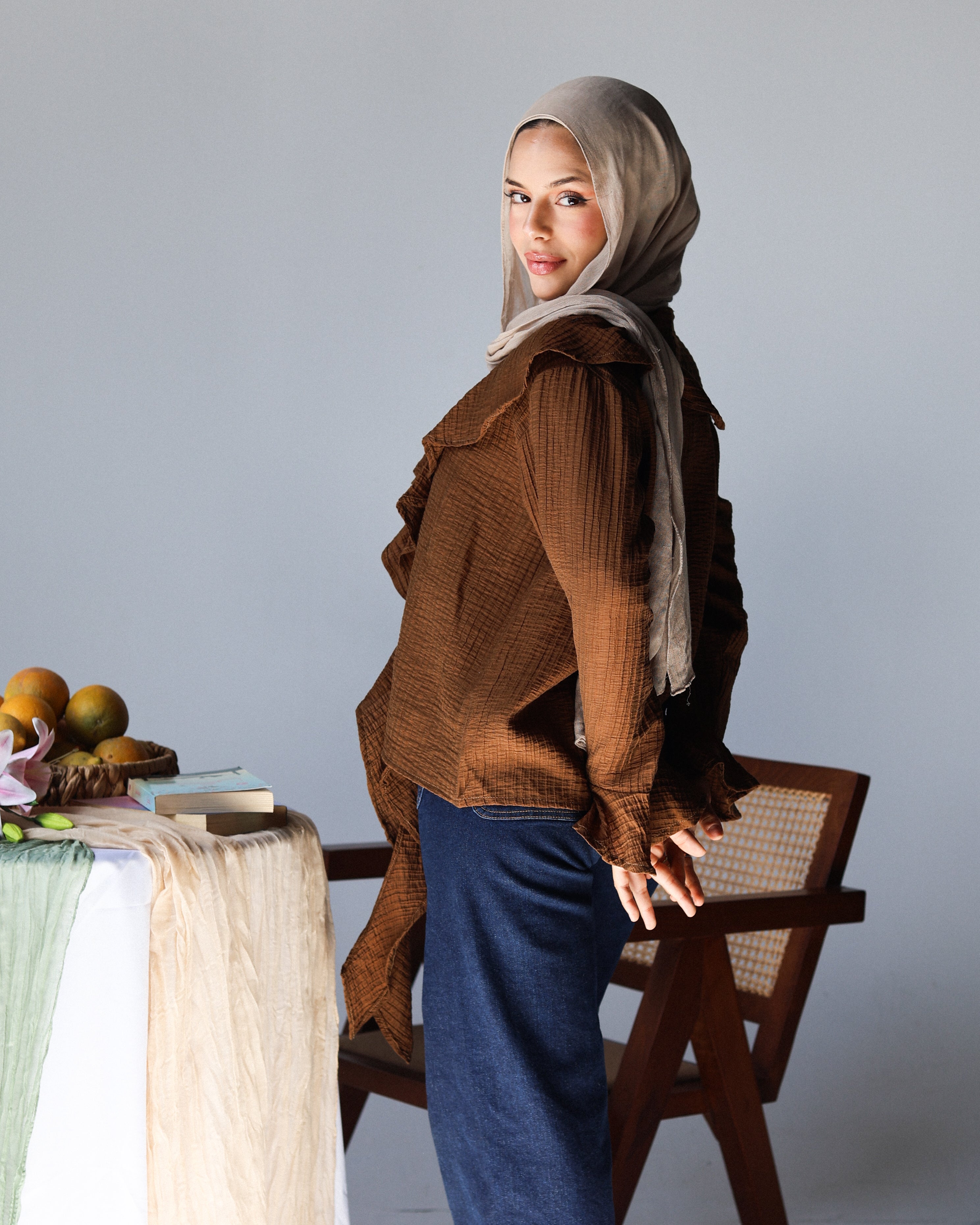 Ruffled Blouse