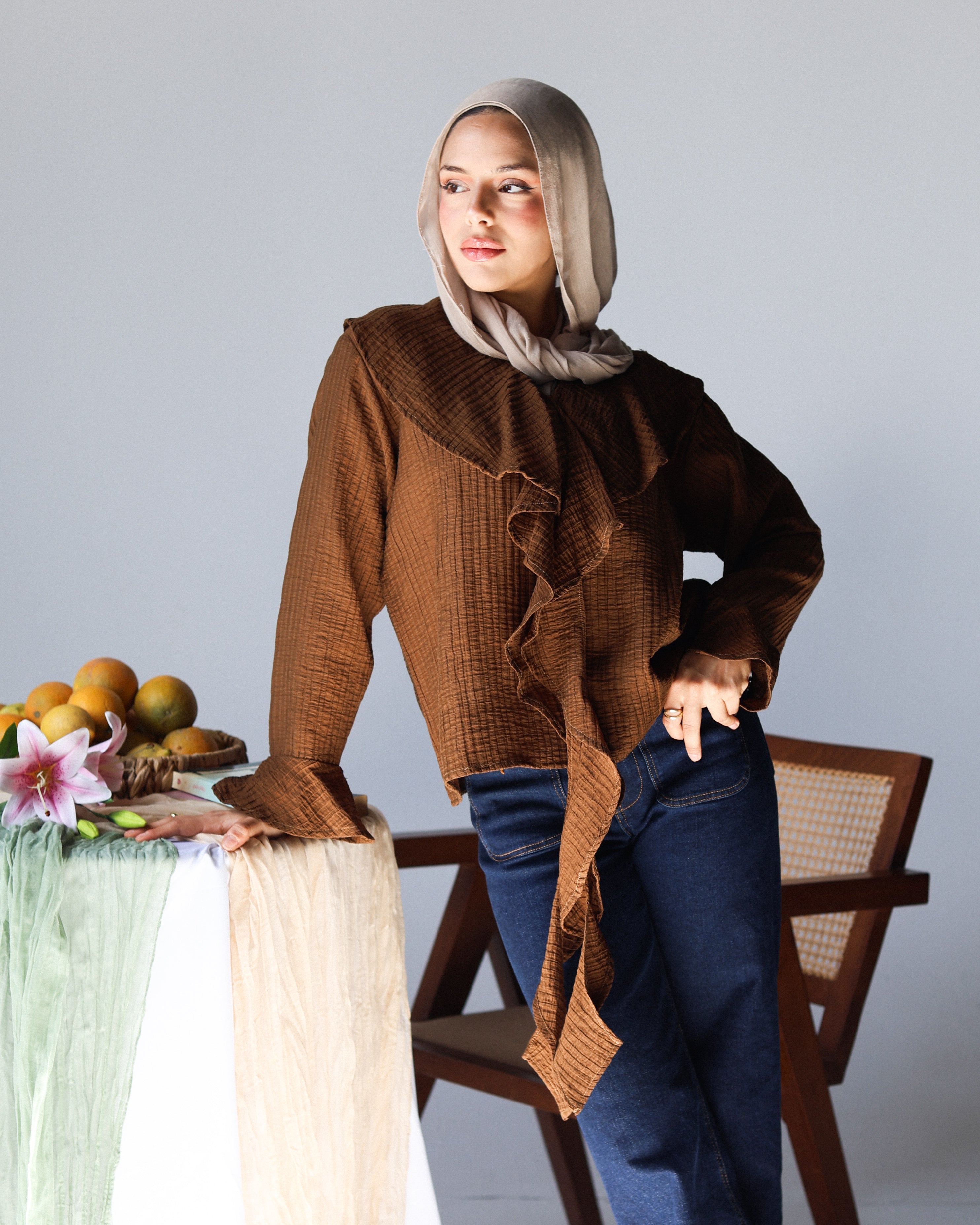 Ruffled Blouse