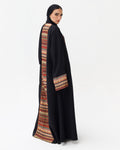 Noor Abaya - Black & Brwon