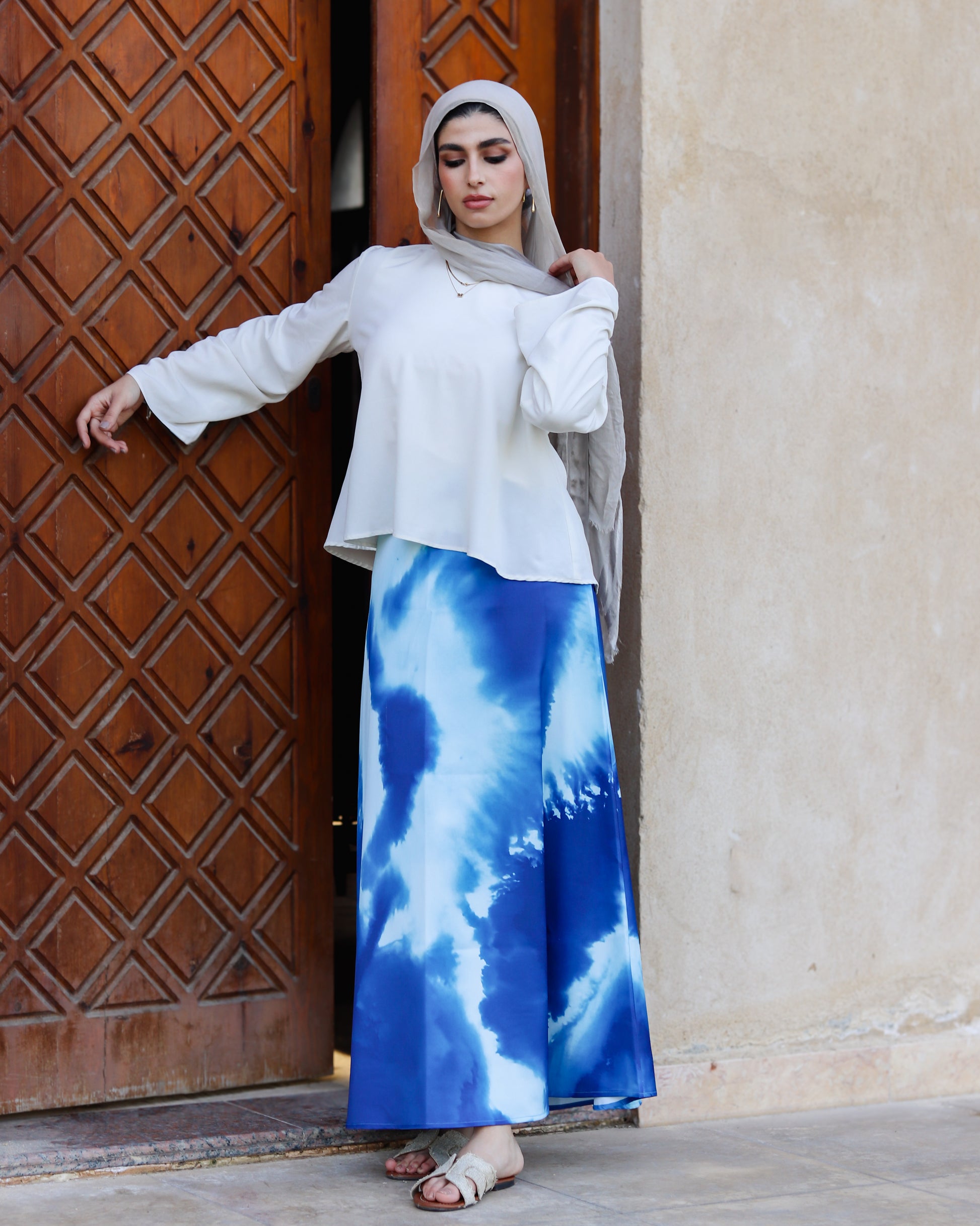 Ocean Blue Skirt