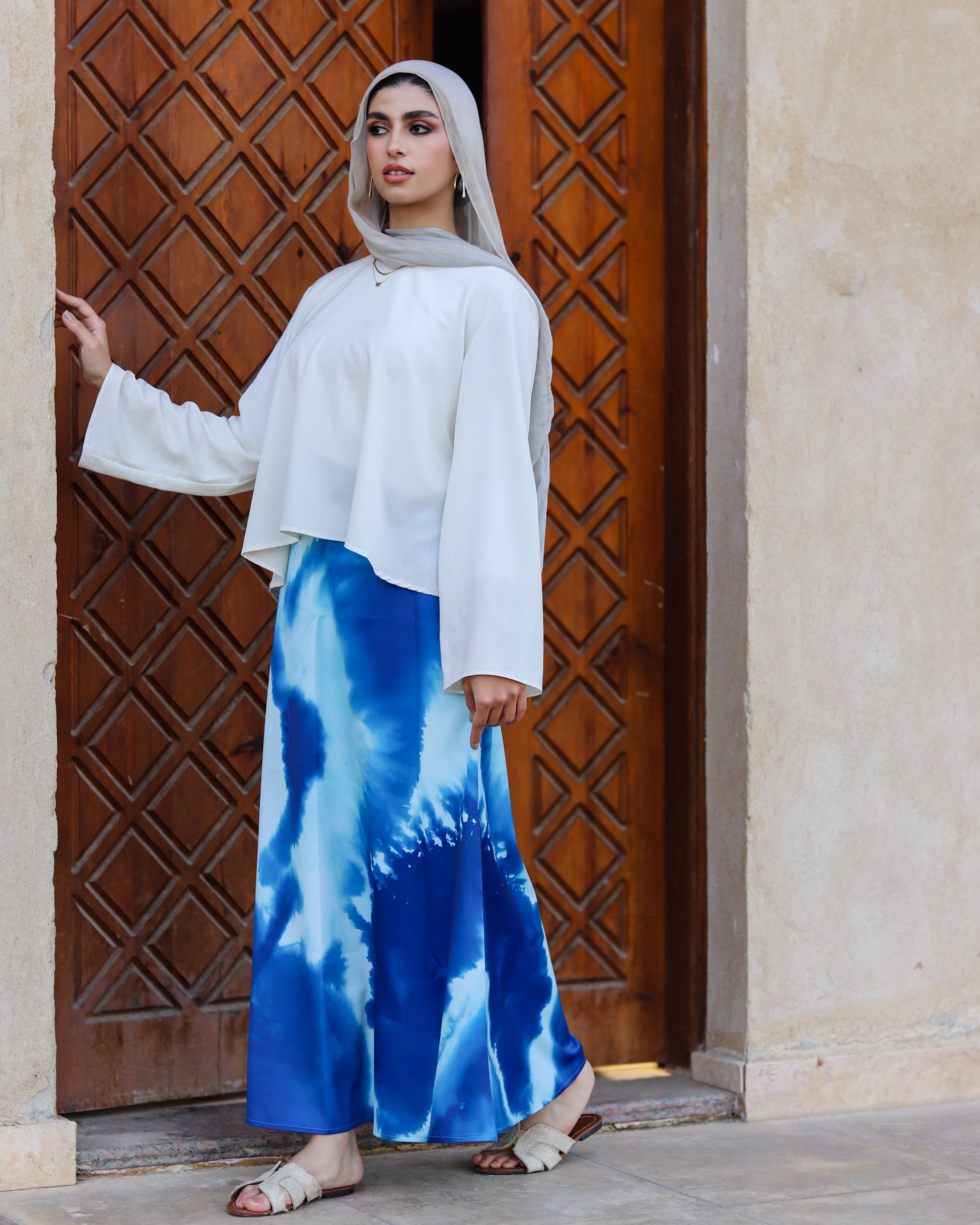 Ocean Blue Skirt